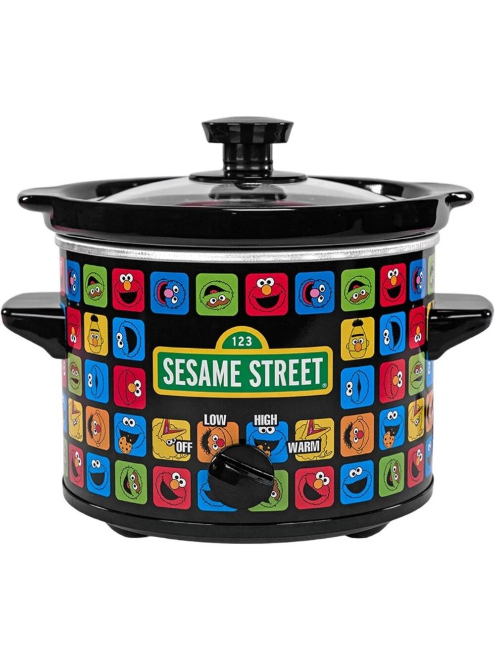 Sesame Street 2qt Slow Cooker - Fun Character Design, Perfect for Family Meals!